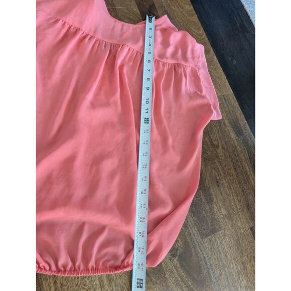 Living Doll Women's size Medium pink Blouse Top Shirt Made in the USA EUC - Picture 10 of 12